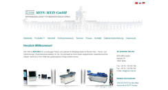 Desktop Screenshot of mon-med.de